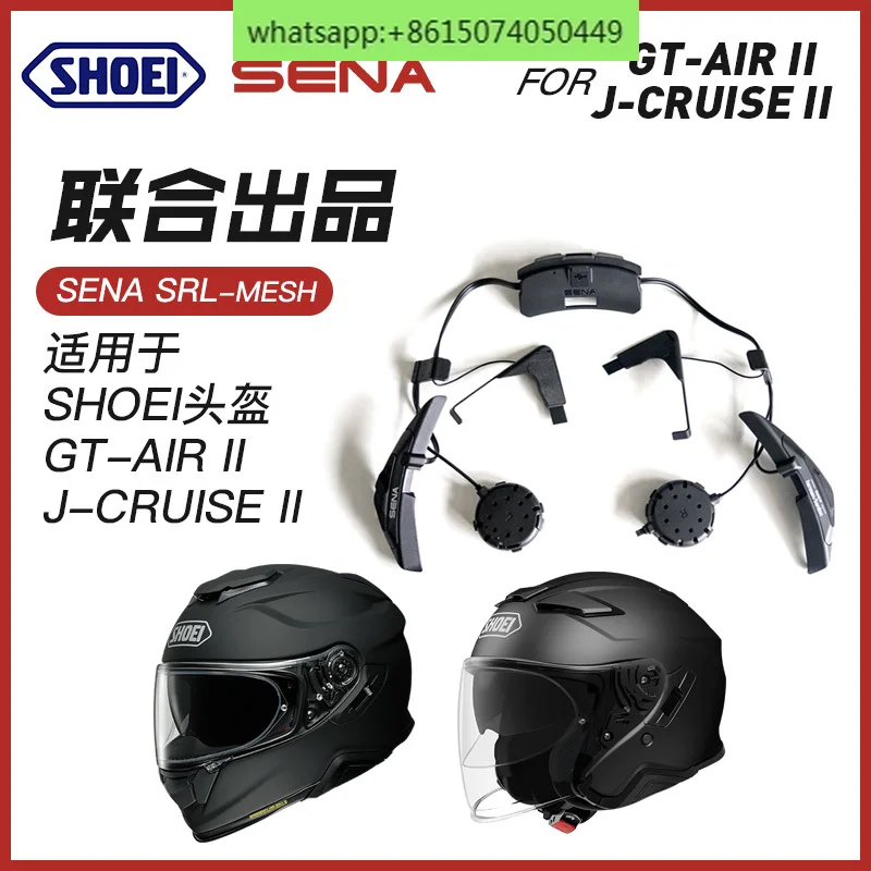 SENA SRL2 motorcycle Bluetooth headset SHOEI GT AIR2 unveiled helmet NEOTEC II2 second generation