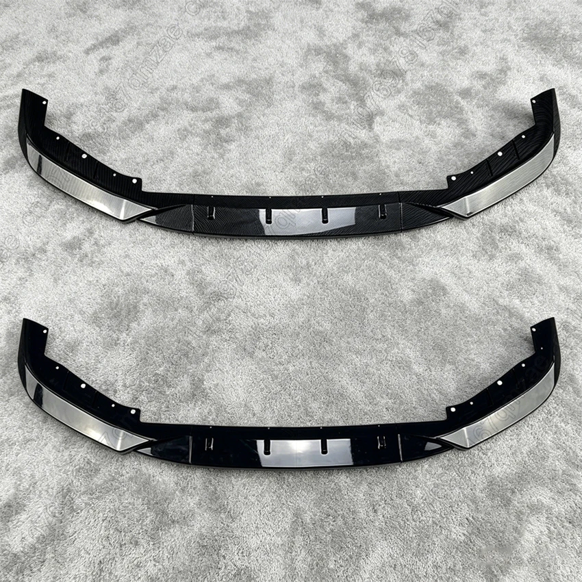 Front Splitter For BMW 5 Series G30 G31 Stantard 525i 530i 530e 520d 530d 2017-2020 3Pcs Bumper Lip Spoiler Diffuser Tuning - view 6