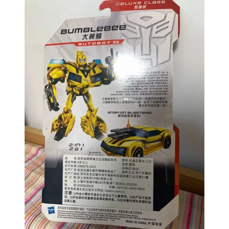 Original Hasbro Transformers PRIME ROBOTS IN DISGUISE BUMBLEBEE Action Toy Figure Mode Ornaments view 6