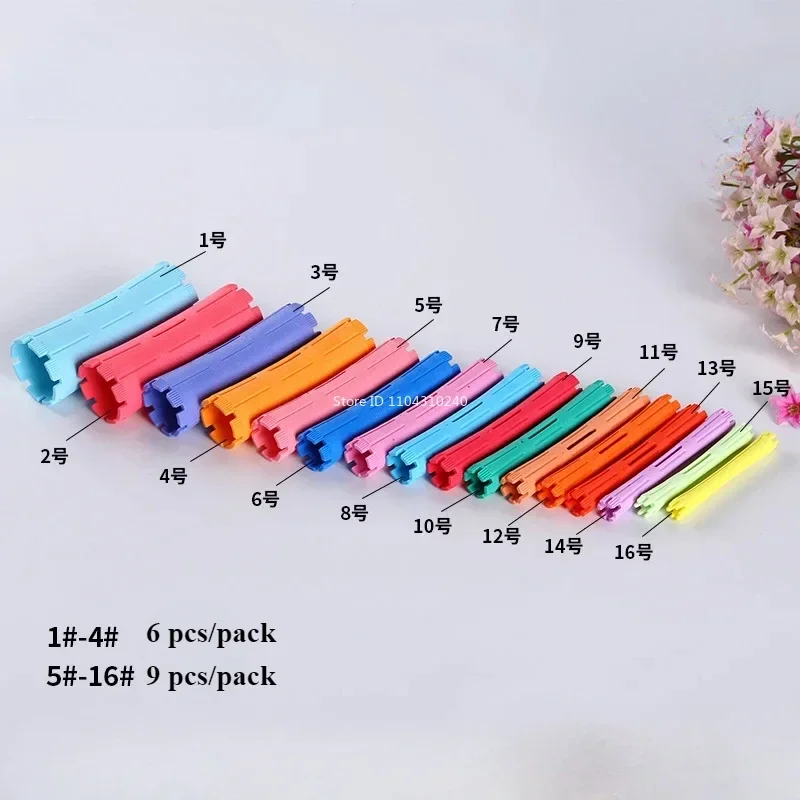 Бигуди Hair Perm Rods Cold Wave Rods Plastic Perming Rod Hair Curling Rollers Curlers Steel Pintail Comb Hair Curler No Heat 헤어롤 image 6