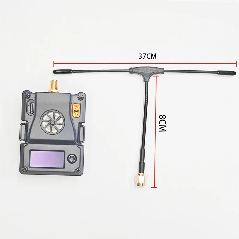 

ELRS 433 TX Micro Radio 360-560Mhz 433Mhz Transmitter Receiver Long-Range Heat Dissipation High Frequency Head FPV ELRS Module