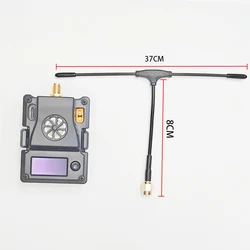 ELRS 433 TX Micro Radio 360-560Mhz 433Mhz Transmitter Receiver Long-Range Heat Dissipation High Frequency Head FPV ELRS Module