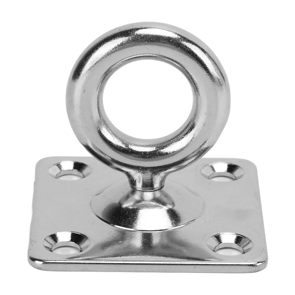

Stainless Steel Hammock Chair Hanging Kit 360 Degree Rotatin Silver Ceiling Mount Set Yoga Hammock Hanging Kit Hammock Swing