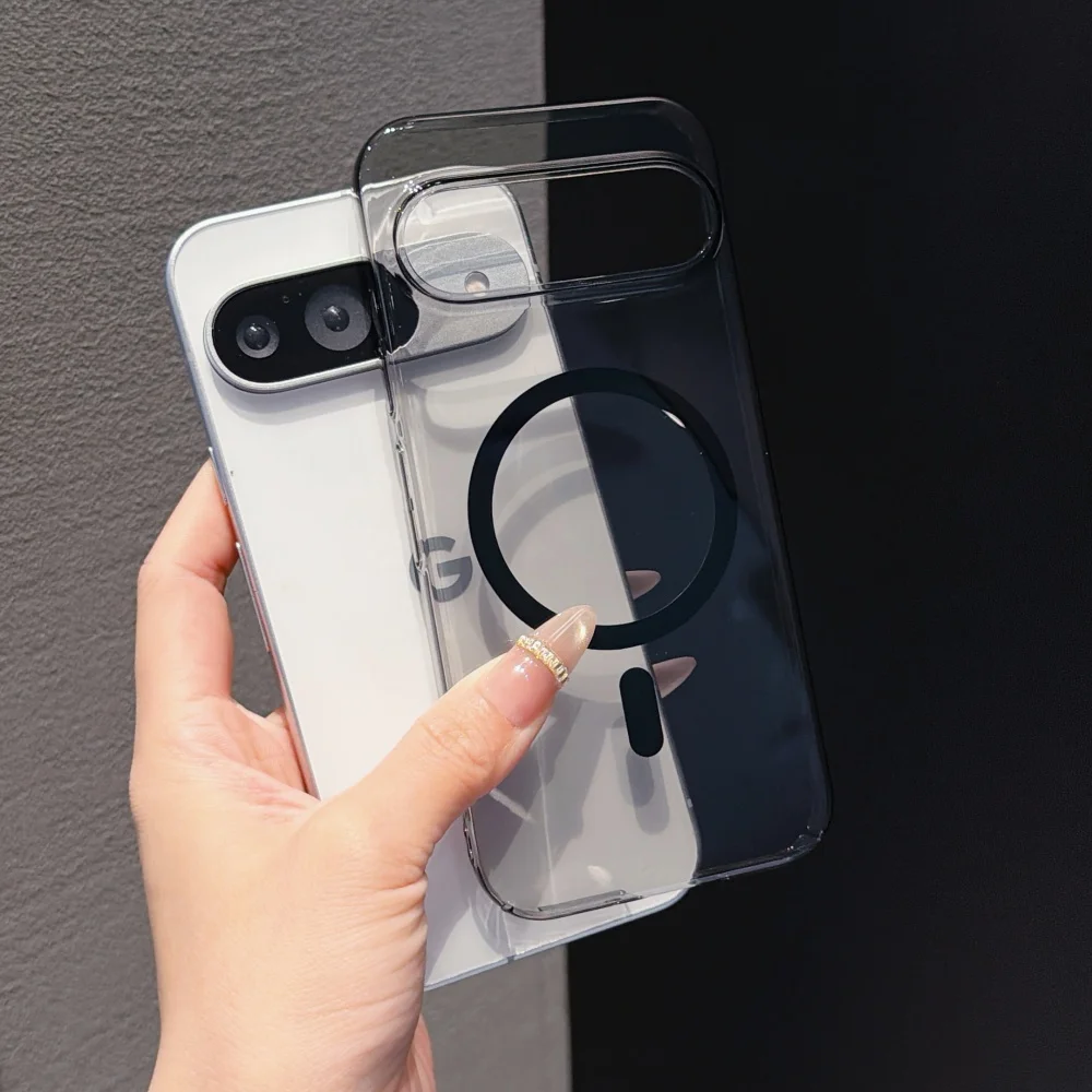 Transparent for Magsafe Hard PC Case for Google Pixel 10 9 Pro XL 10A 9A  Magnetic Wireless Charging Ultra Slim Clear Cover