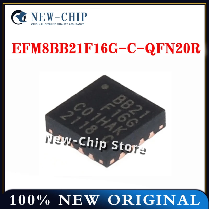 5PCS-100PCS/LOT   EFM8BB21F16G-C-QFN20R   QFN20   New Original