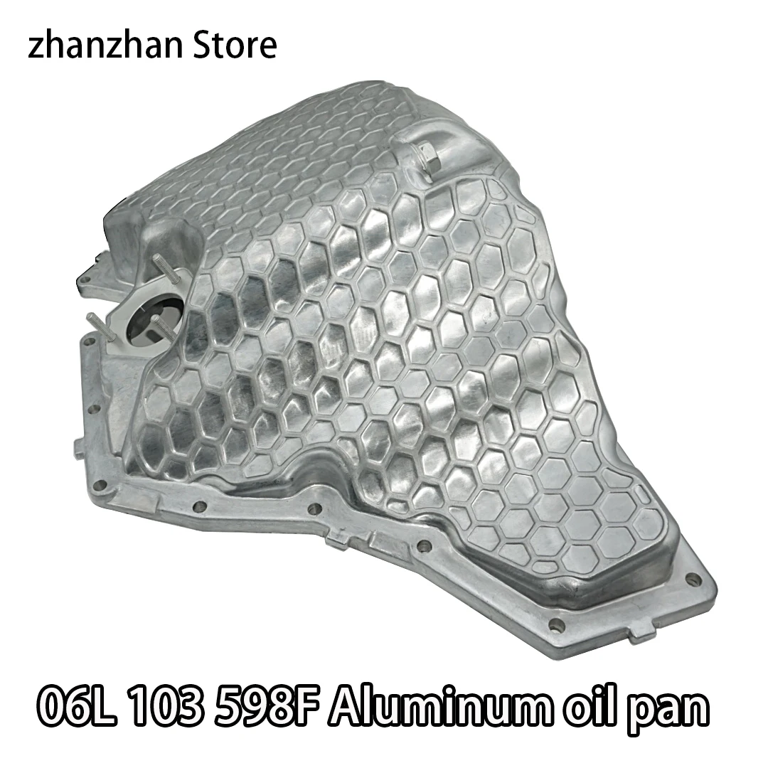 Genuine Lower Oil Pan 06L103598F,06L103598J For Audi A4 Quattro Allroad A5 Sportback Q5 Q7 Aluminum