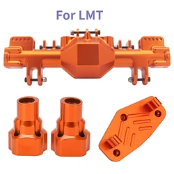 Alloggiamento dell'asse in metallo manicotto dell'asse posteriore presa sterzo Base per RC Car 1/8 Losi LMT Monster Truck parti di aggiornamento in lega di alluminio