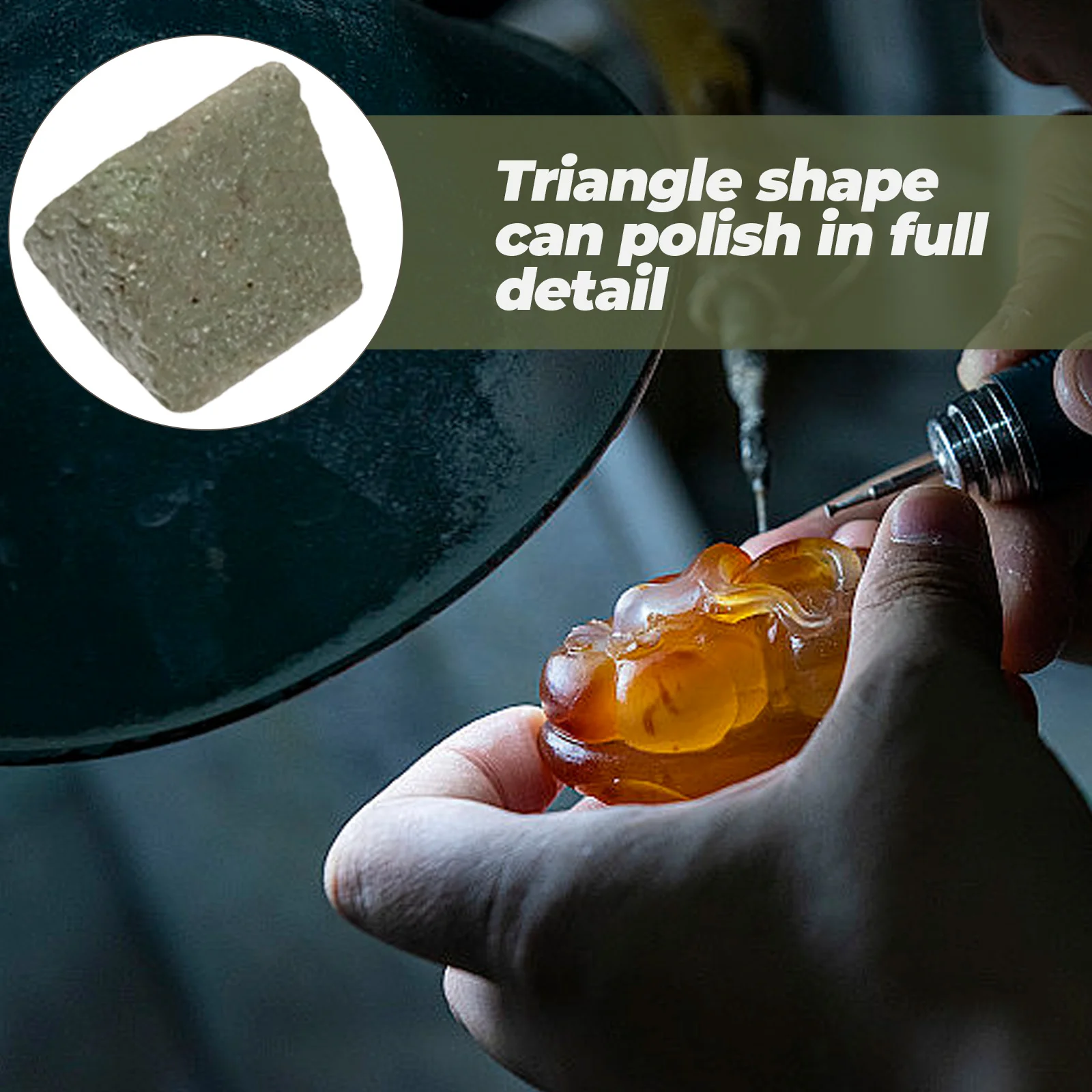 

Roller Machine Ceramic Tumbling Media Silicon Carbide Triangle Buffing Tool Jewelry Diy Fast Grinding Rocks Vibration