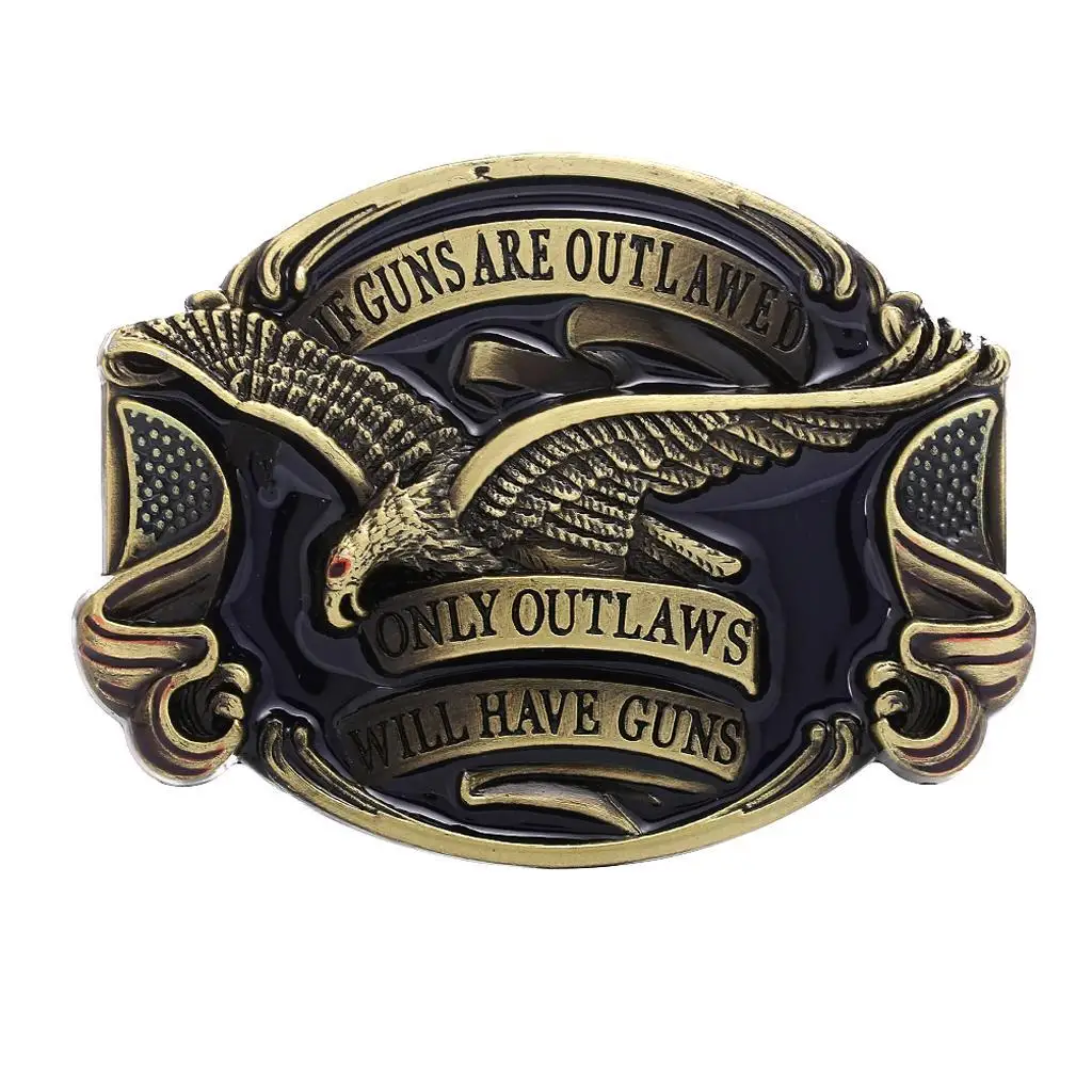 Soaring Eagle Belt Buckle - Western American Rodeo Belt Buckle Jeans Belts