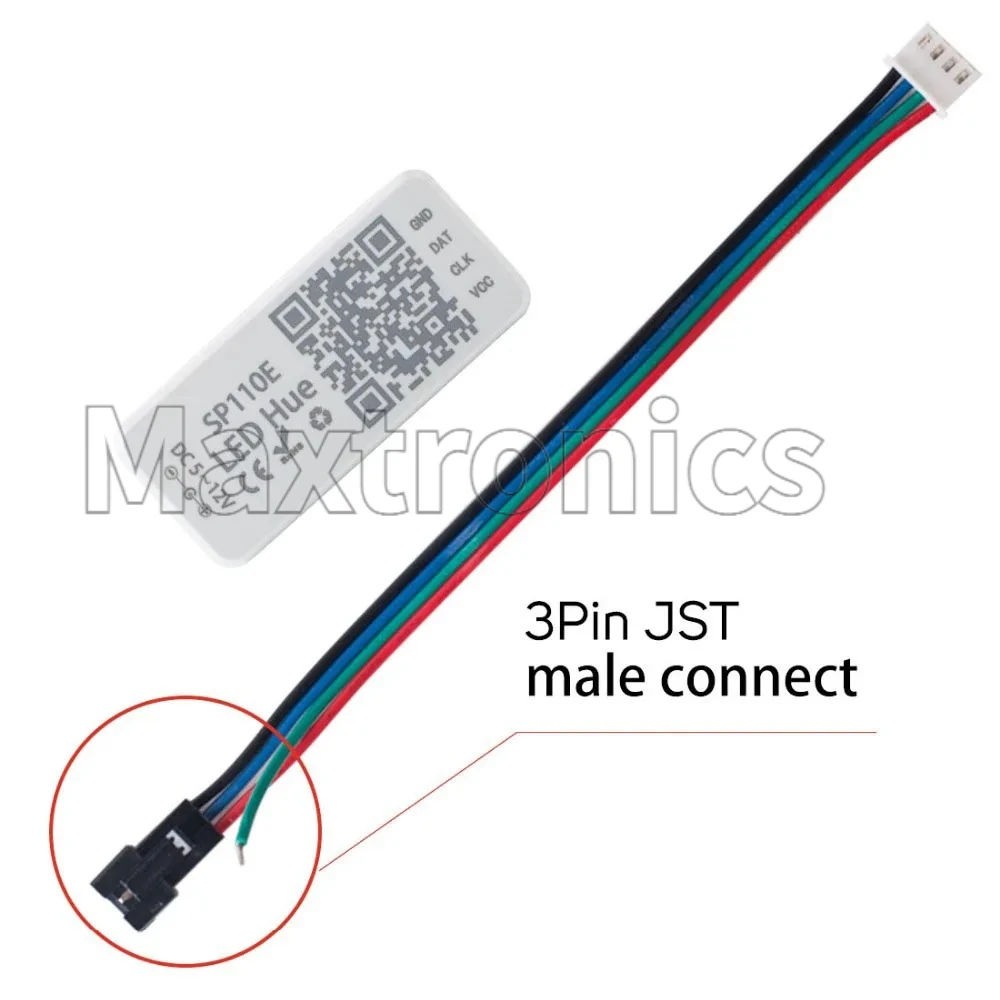 DC5V-24V SP105E/ SP107E/SP611E Bluetooth Wifi Led Controller musicale SK6812 RGB/RGBW APA102 WS2801 Pixel WS2811 WS2812B Striscia Led