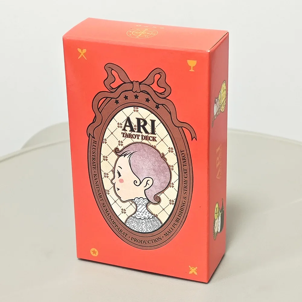 

10.3*6cm Ari Baby Tarot: 78 Pcs Joyful Whimsical Cute Baby Cartoon Cards, A Magical and Intuitive 78-card Tarot Deck