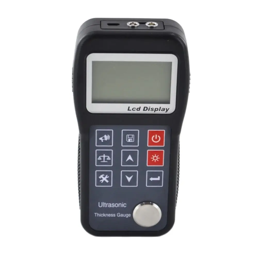 Ultrasonic Thickness Meter 0.75mm-300.0mm (0.03inch~11.8inch) NDT310 Digital Wall Thickness Gauge Tester