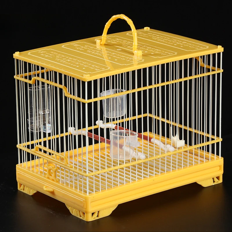 

Plastic Breeding Bird Cages Budgie Canary Outdoors House Small Bird Cages Parrot Southe Park Jaula Pajaros Birds Supplies WZ50BC