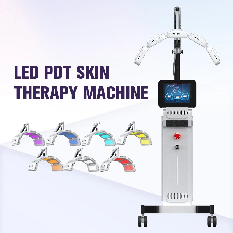 2025 7 Color Chromotherapy Equipment Photon Skin Rejuvenation Home Led Facial Beauty Machine