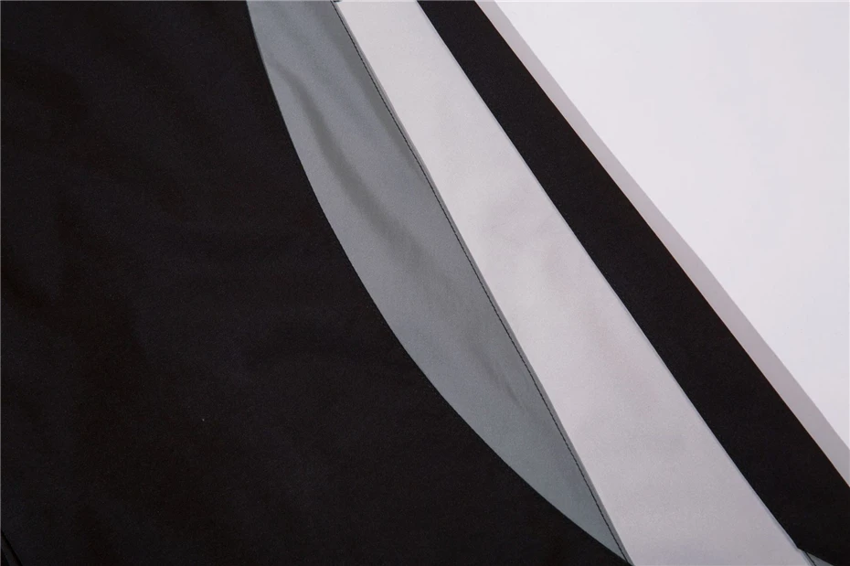 Vintage Sports Pants Y2K Patchwork Joggers Baggy Pants Streetwear 2025 Harajuku Hip Hop Loose Straight Trousers Black Gray