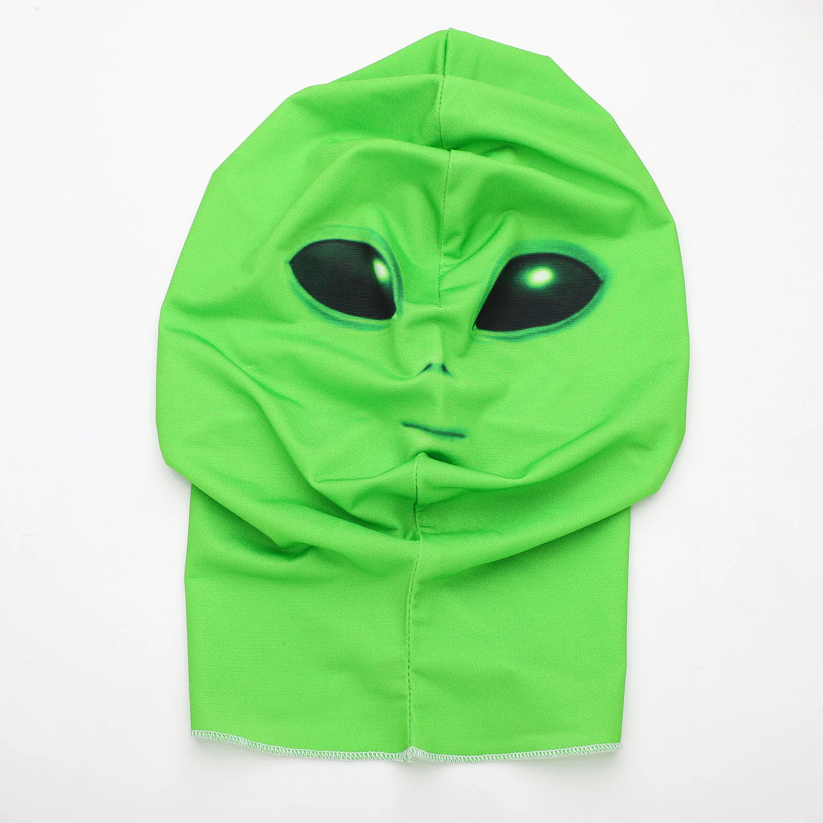 Green ET Alien Masks Halloween Cosplay Movie Actors UFO Alien Full Face Headgear Cover Helmet Headwear Carnival Masquerade Props