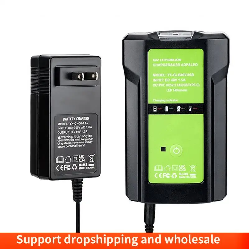 

Адаптер AA86 GLB40V для Greenworks Glibo 36-40 В, литиевые батареи, защита от перезаряда, электрический инструмент, вилка стандарта США, простая установка