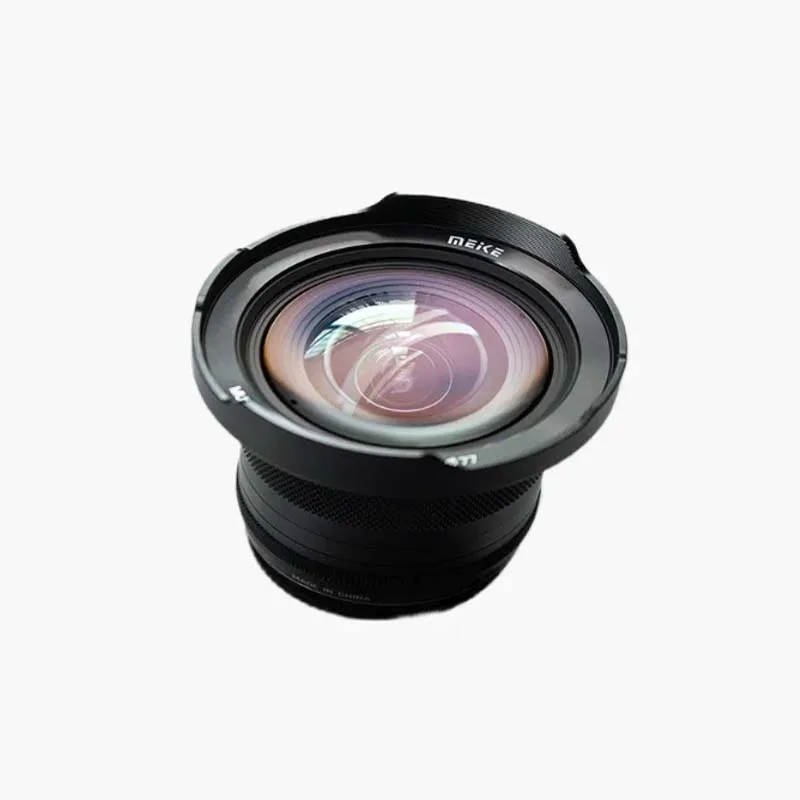 Meike MK-0828CFMF-MFT 8 مللي متر f2.8 عدسة تصوير يدوية بزاوية واسعة للغاية M4/3 إطار كاميرا بدون مرآة قياسية برايم