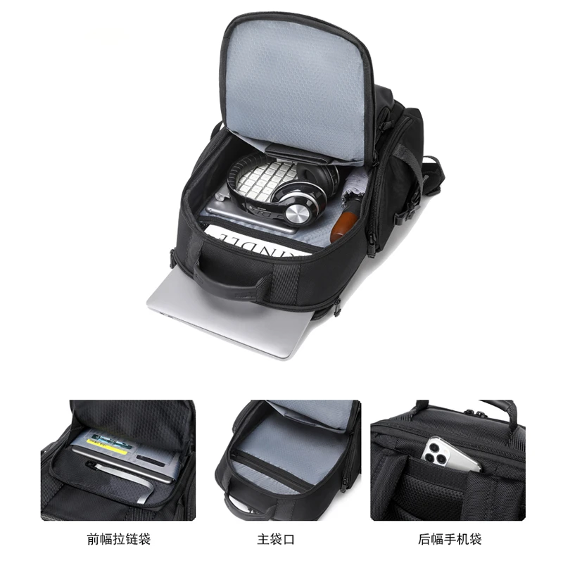 حقيبة ظهر جديدة للرجال 232389   حقيبة كمبيوتر للأعمال متعددة الوظائف من أجل الباليستية Ni، حقيبة ظهر للسفر الترفيهي