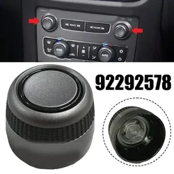 1PC #92292578 Car Radio Volume Knob Interior Fascias Replacement Black ABS For Holden For Caprice For Commodore 2011-2013