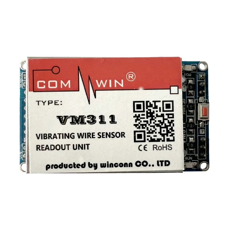 

Vibrating wire acquisition module frequency temperature geotechnical engineering measurement VM311 embedded automation equipment