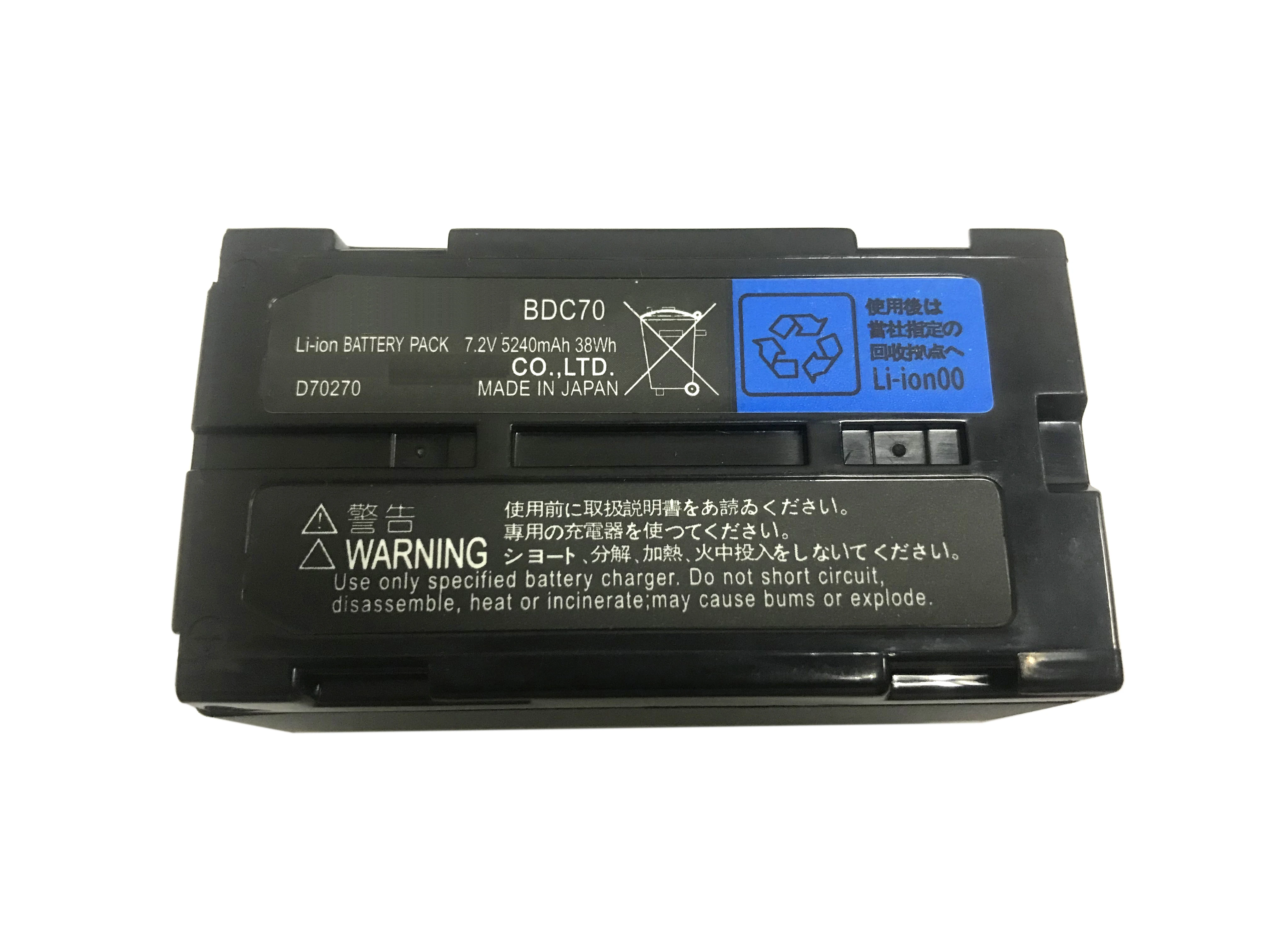 Brand New Samsung battery core BDC70 Li-ion battery FOR Total Station ES CX Sokia FX Set x Series surveying tools 7.2V 5240mAh