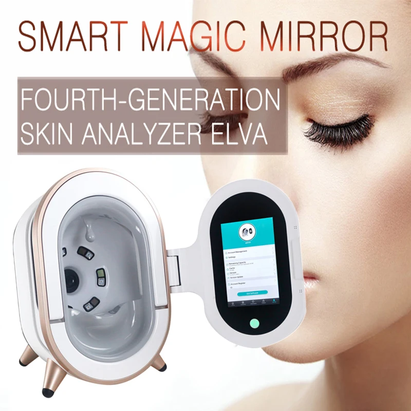 Facial Skin Analysis System Magic Mirror Machine Facial Tester Skin 3D Camera Analyzer For Skin Care