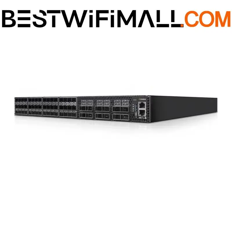 NVIDIA Mellanox MSN3420-CB2F Spectrum-2 25GbE/100GbE 1U Open Ethernet Switch Onyx System 48x25GbE and 12x100GbE QSFP28 SFP28