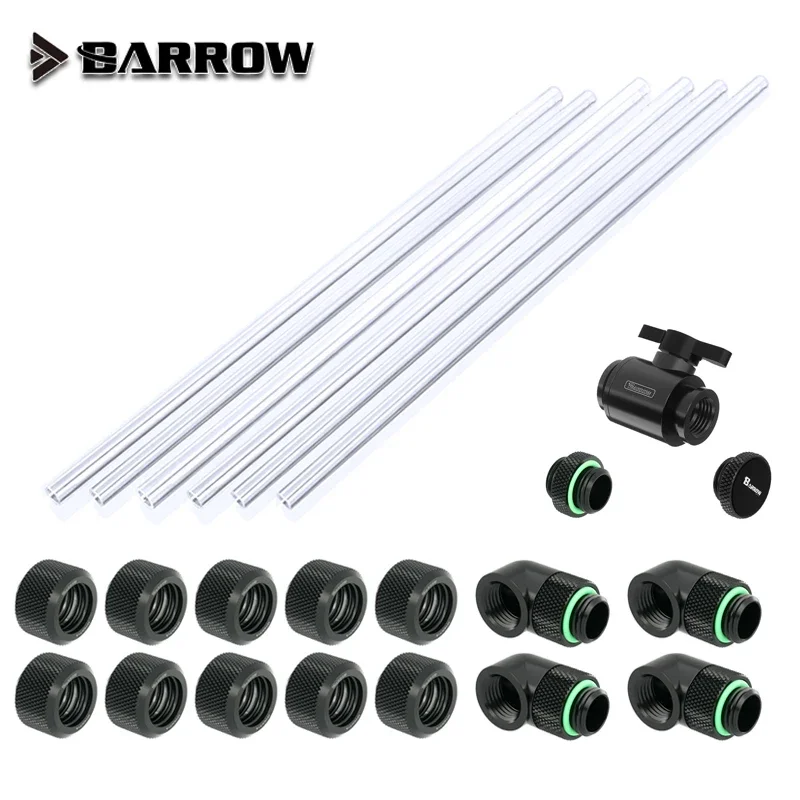 Barrow hart rohr Fitting Kit verwenden für OD14mm/16mm Hart Rohr/Starre Montage Combo /PETG Rohr/Hand Kompression Anschluss Fitting