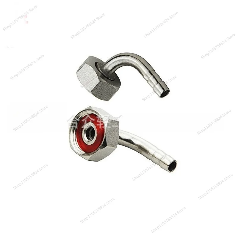 For Beer Faucet Tail Elbow Nut Washer Beer Machine Accessories Distributor Take Over 5 Points Inner Wire 5/8 Plug 8MM