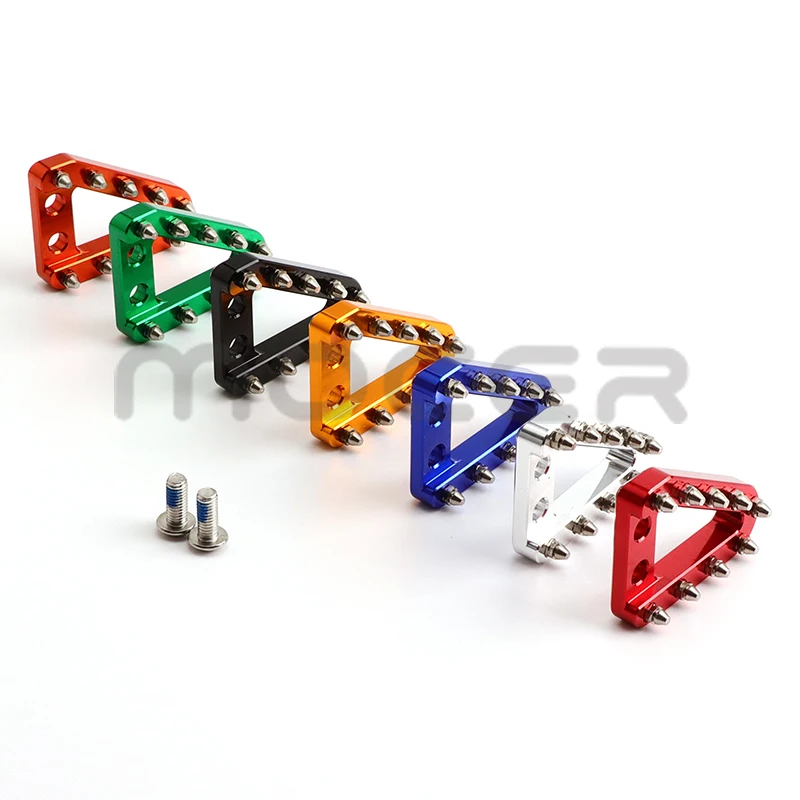 CNC Motorcycle Rear Brake Pedal Step Plate Tip For k.tm 125-530 EXC XC XCW EXCF For Husqvarna TC TE FE 2008- 2016 MX Motocross