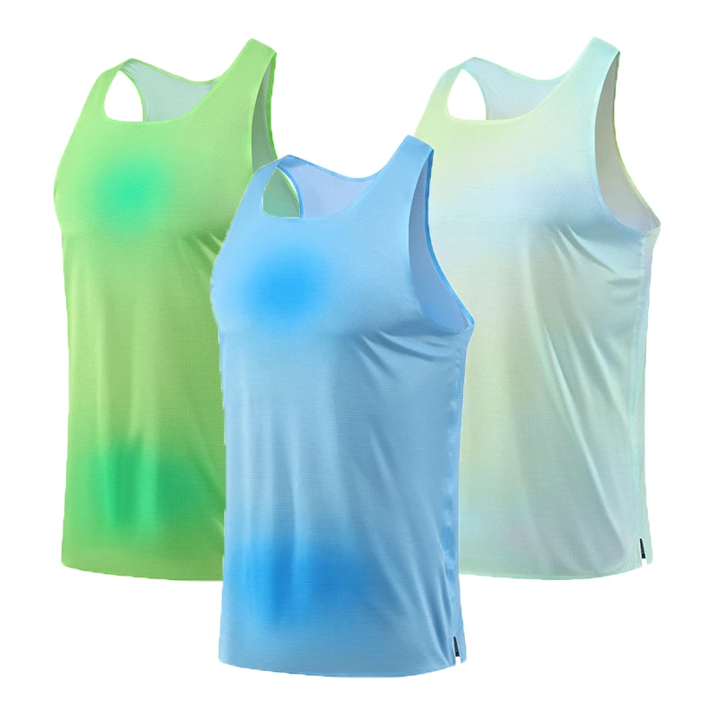 

Adult Men Women Running Hiking Shirts Tight Gym Tank Top Fitness Marathon T-shirts Sport Exercise Basketball Vest Clothes B25