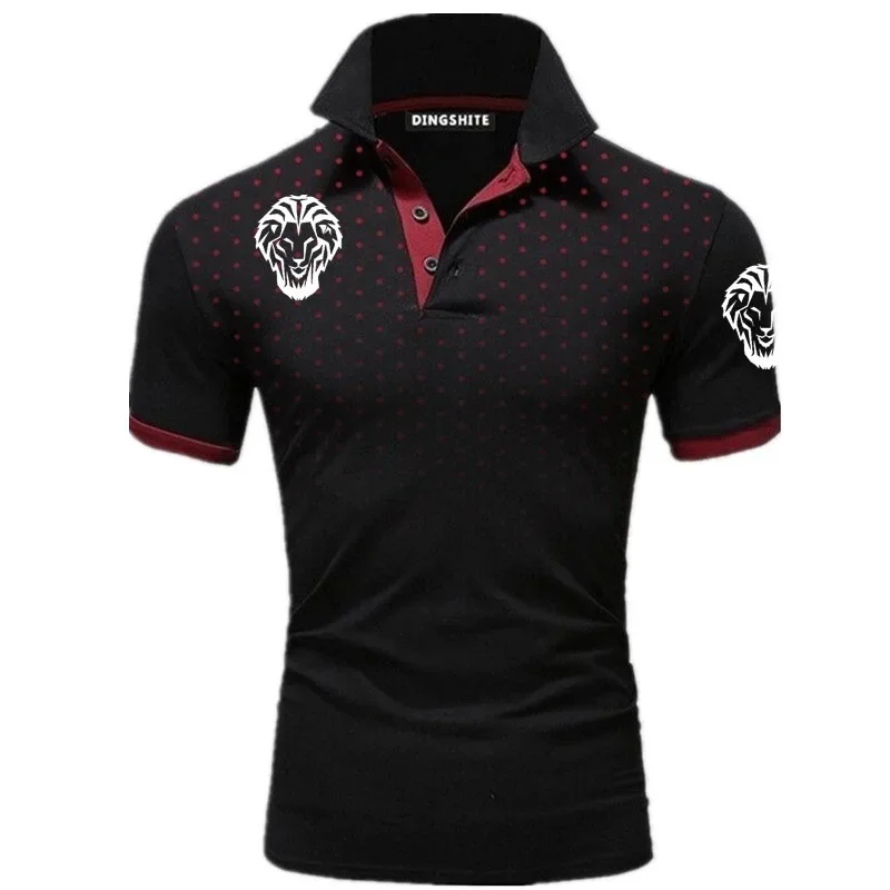 Leon Athletic Club De Bilbao 2023 Men\'s New Summer Hot Sale High Quality Print Casual Solid Shorts Sleeve Cotton Polo Shirt Tops