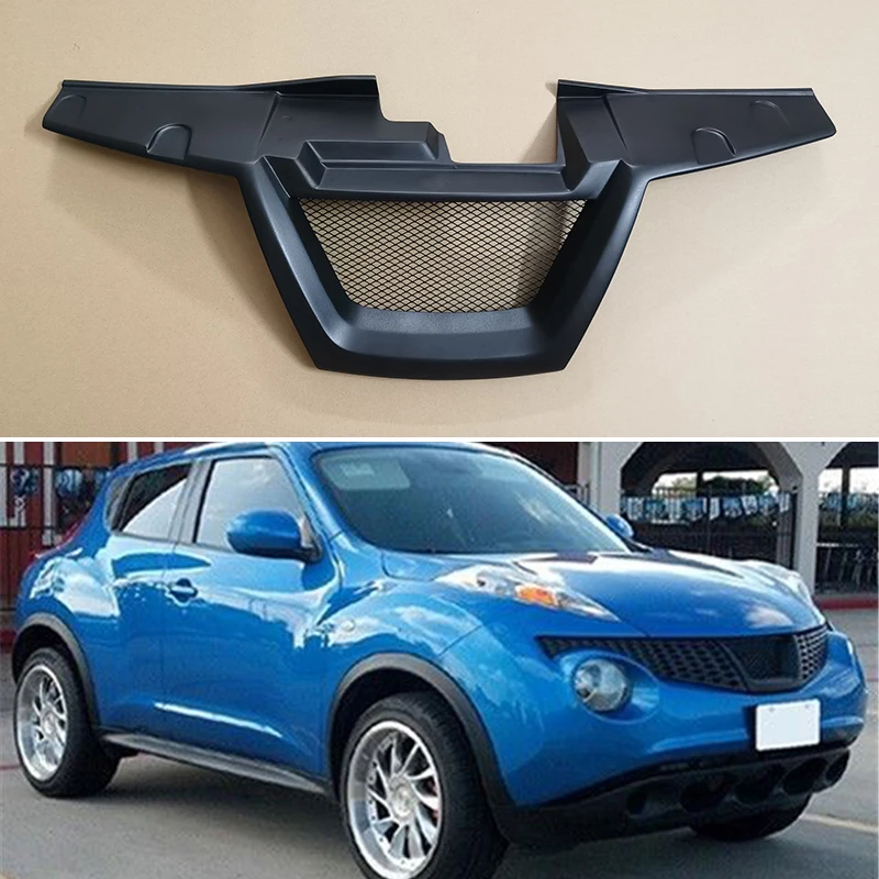 

Для Nissan JUKE 2011 2012 2013 2014 год гоночная решетка гриль обвес комплект аксессуары FRP матовый черный