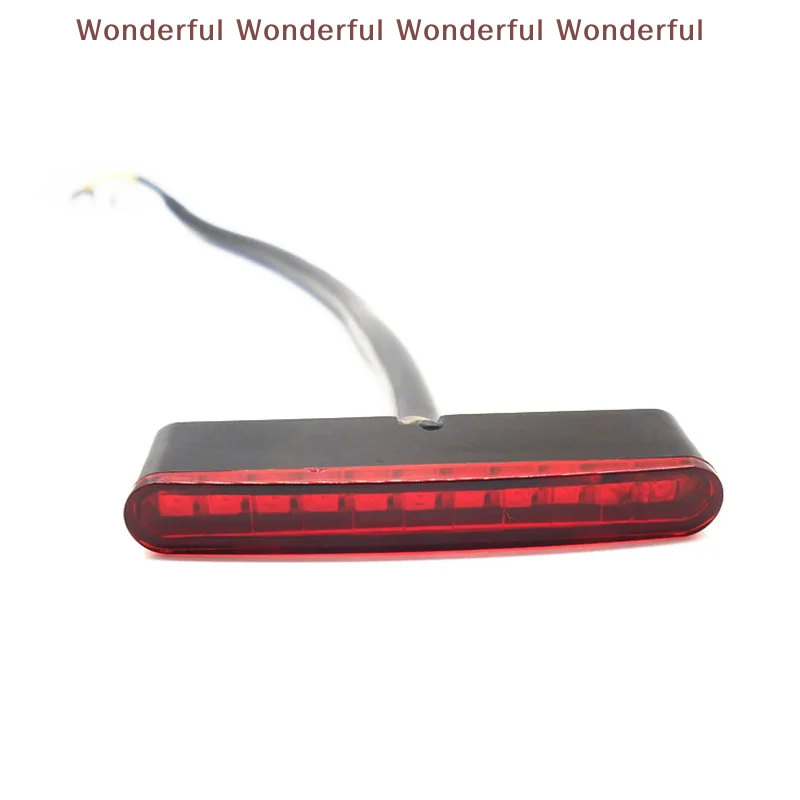 

Mini 11LED Motorcycle Rear Brake Light 12V Tail Stop Lamp Ultra Bright Waterproof for Electric Bike Scooter Moped Upgrade