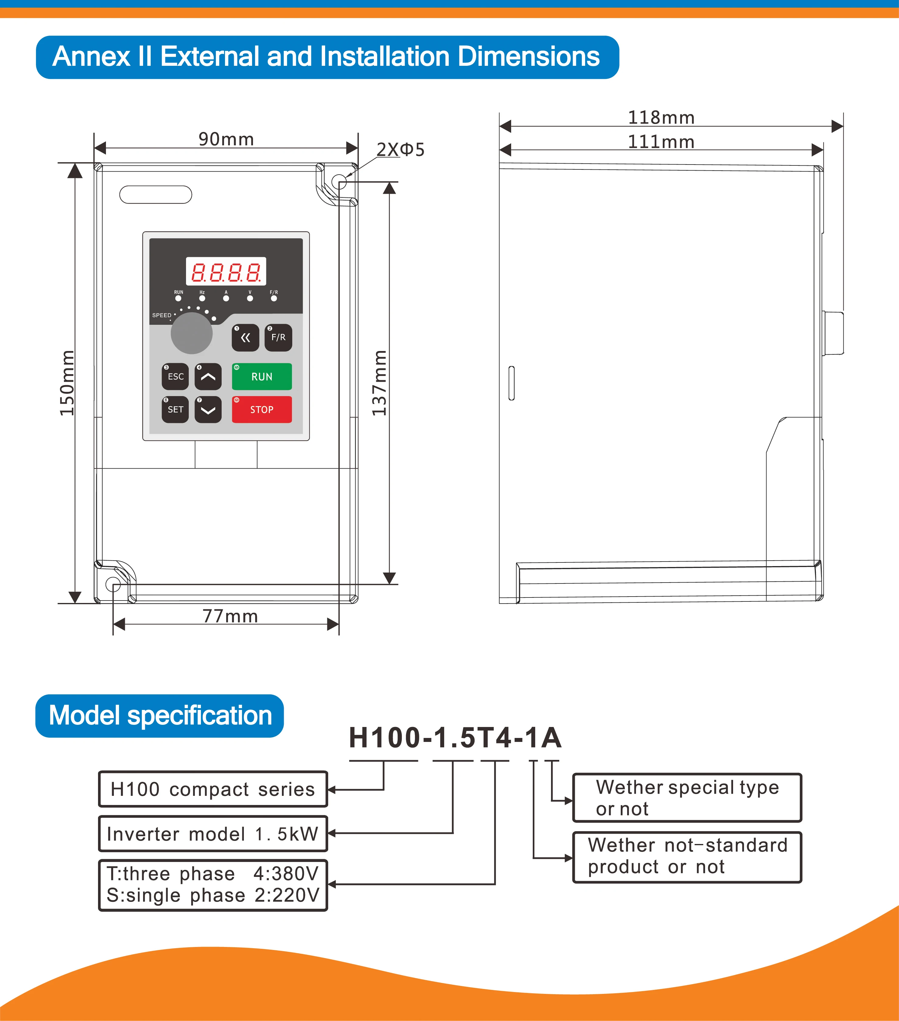 النقش باستخدام الحاسب الآلي 2.2kw ER20 نوع مربع محرك المغزل المبرد بالهواء 4 محامل كروية دقة 0.01 مللي متر و 2.2KW العاكس VFD 1000 هرتز 220 فولت #6