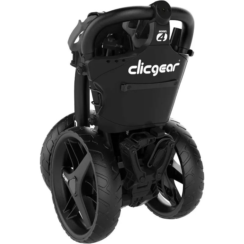 Clicgear Model 4.0 Golf Push Cart, 3-Wheel Foldable Walking Golf Cart