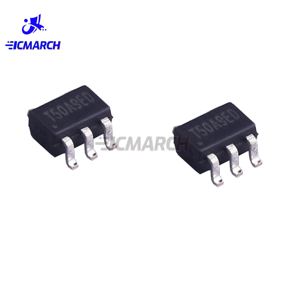 10PCS TMI3108 SMD SOT23-5 Marking Code T50A T50A9 Synchronous Buck Converter Chip New Good Quality