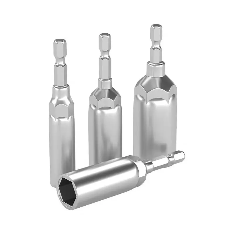 1PCS Dia 8-21mm 65mm Deepen Inner Hexagon Sleeve Electric Drill Sleeve Pneumatic Socket Head for Nut Wrench Electric Screwdriver