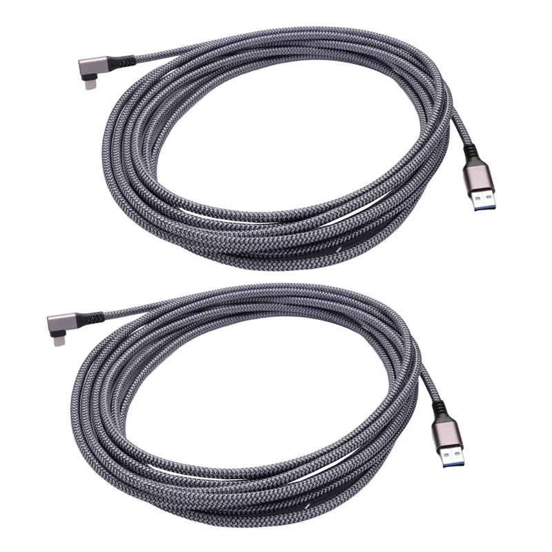 

ABGI-2X 5 м кабель для передачи данных для Oculus Quest 2, гарнитура USB 3,0 к Type C, зарядный кабель для передачи данных, аксессуары для очков VR