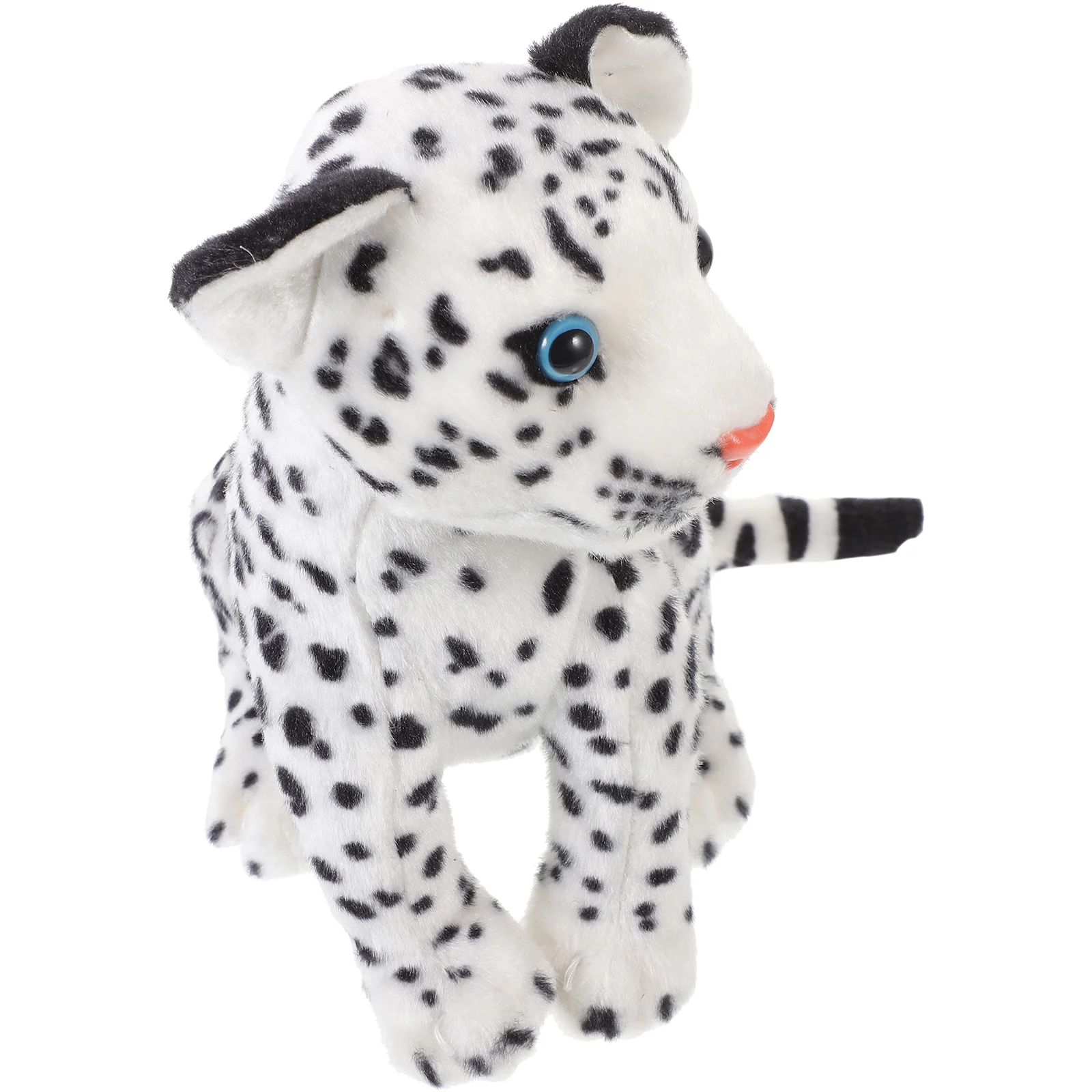 Cute Toy 23cm Snow Leopard Soft Stuffed Animal for Sofa Bedroom Car Cute Snow Leopard Plush Play Home Gift