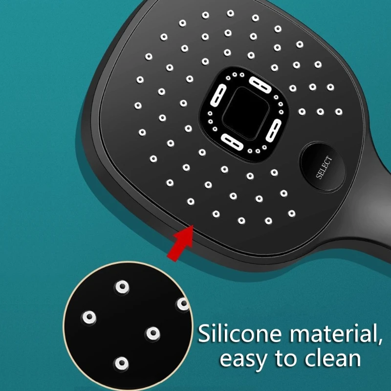 3 Modes Filter Shower for Head High Pressure Handheld Shower Easy to Install