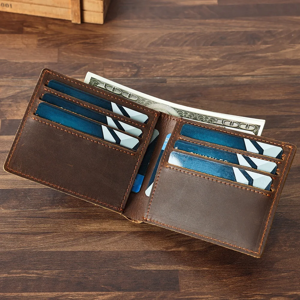 

MVA Vintage Card Holder Multi-card Credit Holder Multi-slot Passport Pack Multi-functional Coin Purse Cell Phone Bag Purse