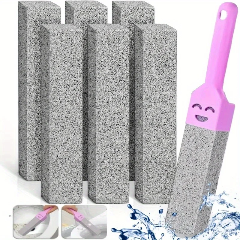 1Pc Pumice Stone Cleaning Stick Seat Toilet Limescale Rust Stain Dirt Removal Brush Bathroom Tile Sink Household Washing Tools