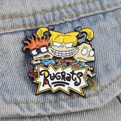 Animated Movies Enamel Pins Brooches Woman Men Backpack Accessories Bags Badge Fashion Lapel Jewelry Gifts