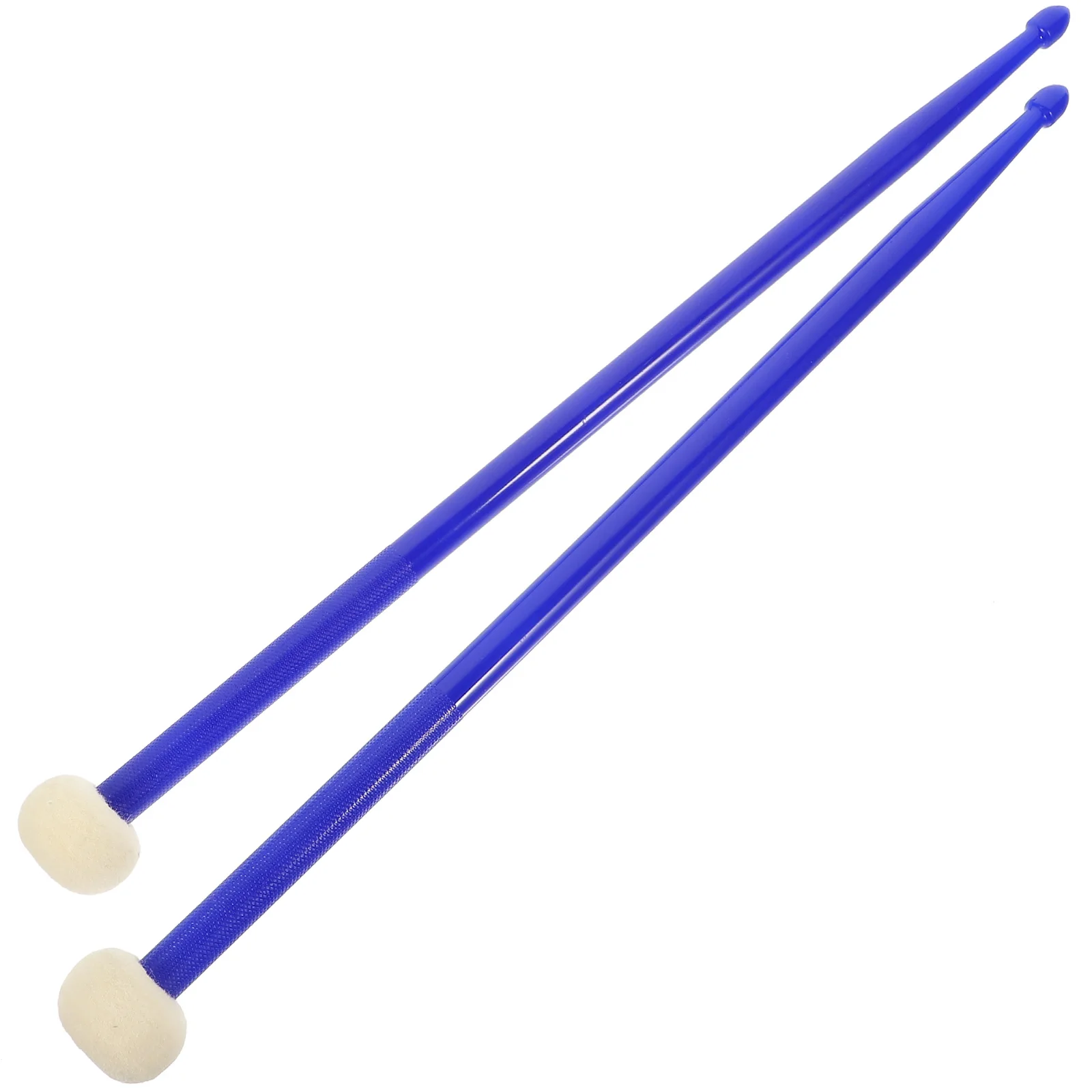

Double Headed Drumsticks Multi Functional Felt Professional Smooth Surface Durable Percussion Stick Musical Drumstick Beginner