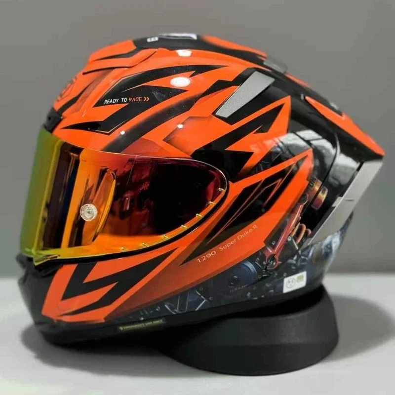 Shoei X-Spirit III KT 1290 Full Face Helmet X-Fourteen X-14 X14 Motorcycle Helmets Riding Motocross Racing Motobike Helmet