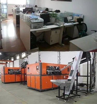 Semi Automatic 2 cavity 5L PET Plastic Water Bottle Blower Machine 600-800 BPH