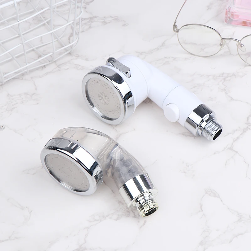 1 Pc Shampoo Pressurized Water Stop Shower Head Hair Salon Barber Shop Faucet Three Mode Nozzle Bathroom Accessories