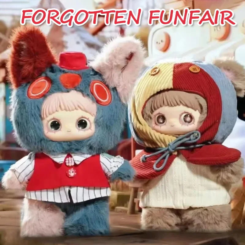 Caja ciega 400% de la serie Maymei Park Ruins auténtica, mesa de juguete de peluche de vinilo grande, artículo decorativo coleccionable, regalo para niñas